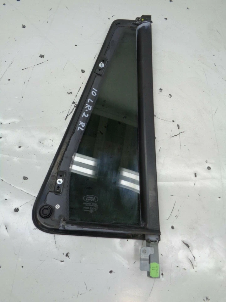 08-15 Land Rover LR2 Rear Left Driver Door Vent Glass Privacy Tint OEM AK2112154 - Image 3 of 4