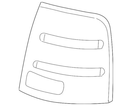 Conjunto de lámpara trasera para Ford (N/P 2L1Z-13405-AB)