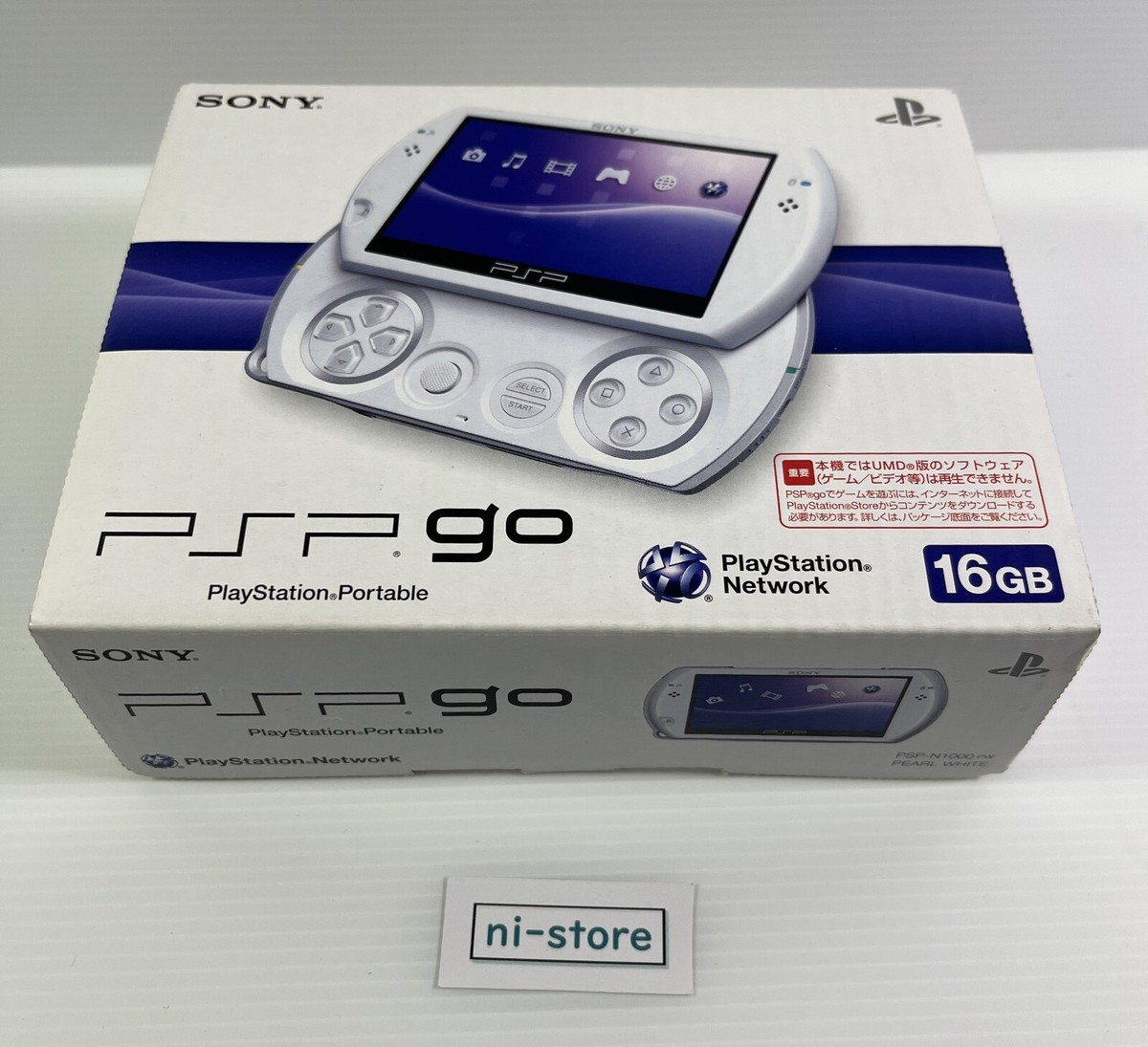 Nintendo Switch SONY PlayStationPortable PSP-N1000 PB SONY PSP-N1000 PB PSP GO PlayStation Portable Console White