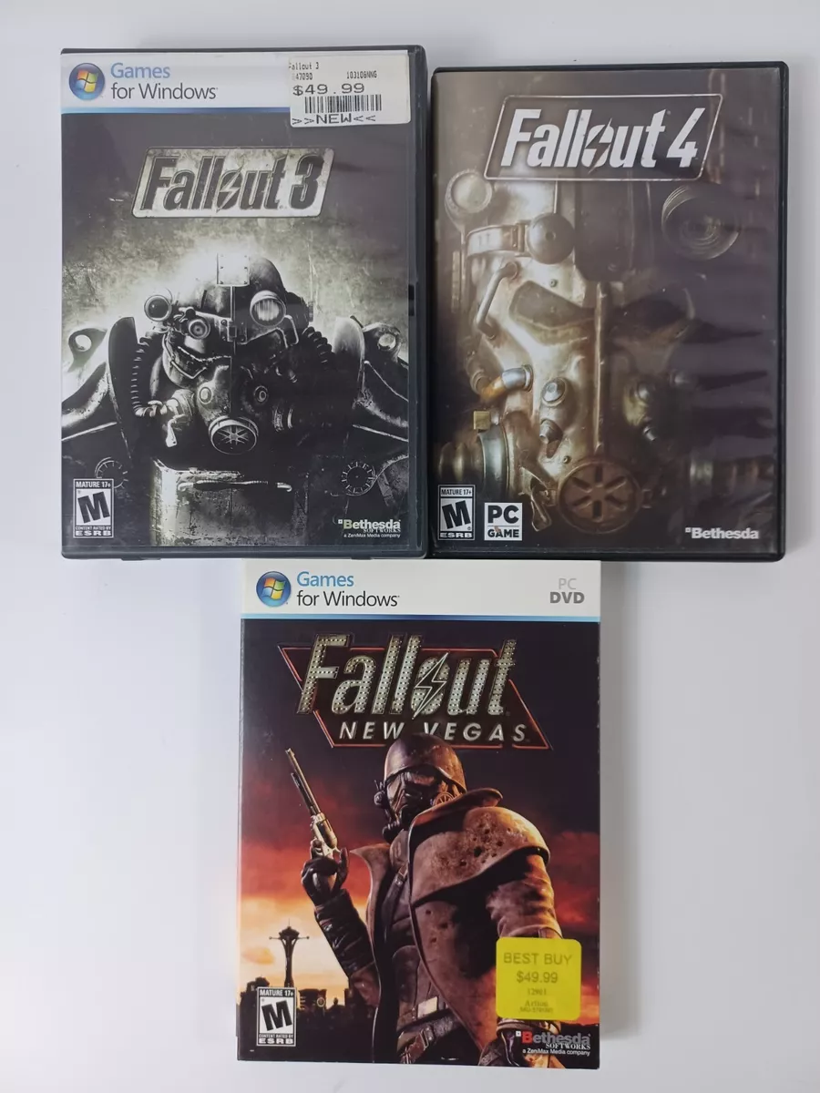 Fallout 3 PC Video Game PC DVD Games For Windows Excellent Disc