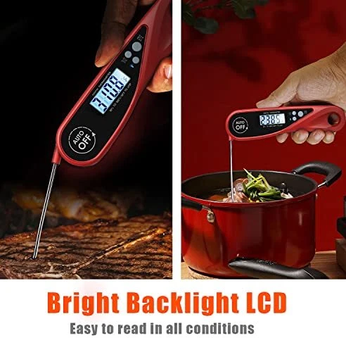 Meat Thermometer Digital -  Fast Instant Read Food Thermometer for Cooking,