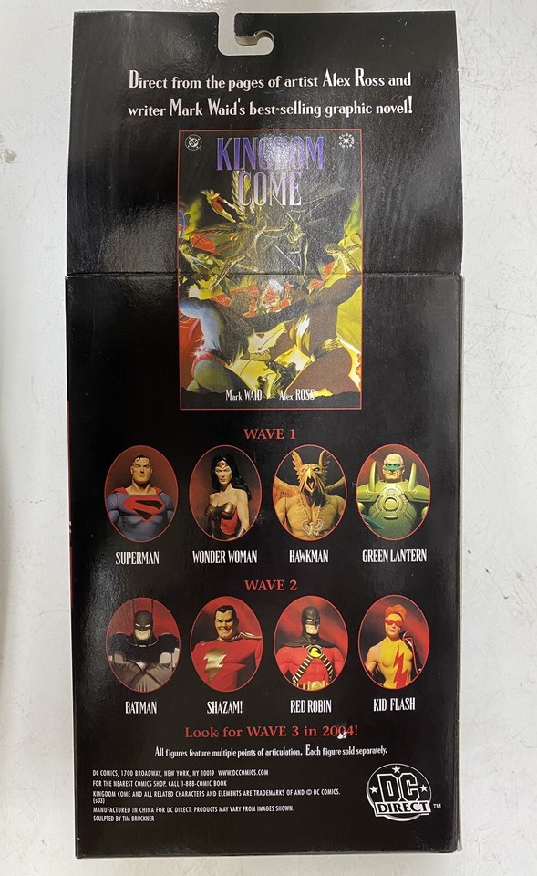 DC Direct Kingdom Come Wave 2 Action Figure Set 2003 Collector's