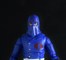 GI Joe Classified RETRO Hooded Cobra Commander Painted custom head