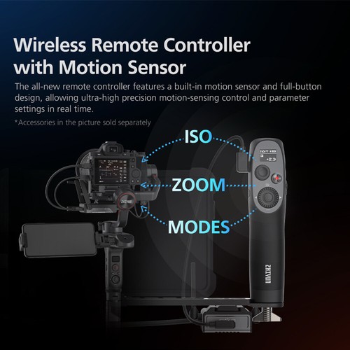 Zhiyun WEEBILL S 3-Axis Gimbal Handheld Stabilizer For DSLR & Mirrorless Cameras - Picture 9 of 11