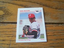 MIKE MUSSINA  1991 LINE DRIVE PRE ROOKIE IMPEL BASEBALL CARD