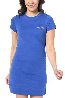 juicy couture t shirt dress Juicy Couture Baby French Terry Lounge T Shirt Dress Blue