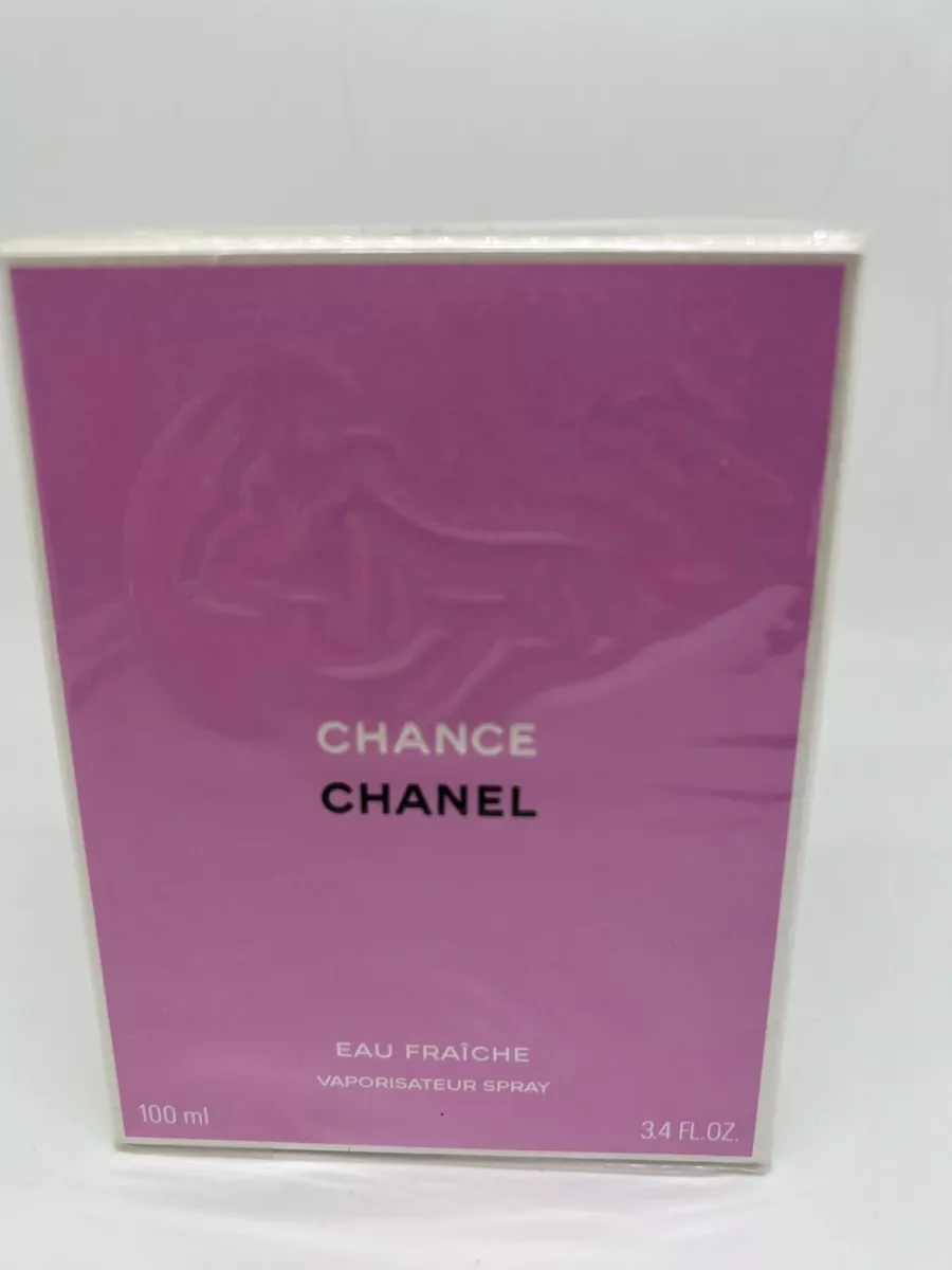 FRANCE *CHANCE CHANEL EAU FRAICHE 3.4 oz / 100 ML Eau De Toilette Spray  Sealed