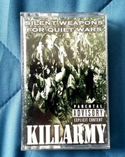 Killarmy Silent Weapons For Quiet Wars Cassette Tape Rare Wu-Tang