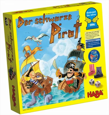 Der schwarze Pirat. Kinderspiel des Jahres 2006 - Bild 1 von 2