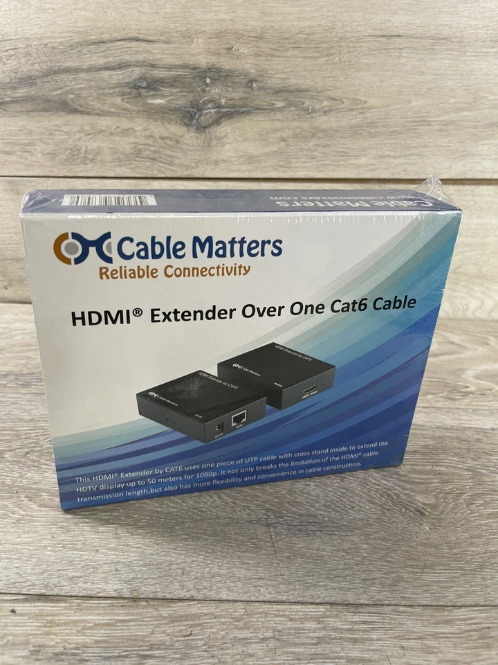 Cable Matters HDMI Extensor sobre un cable Cat6 Nuevo Foto 2 de 4