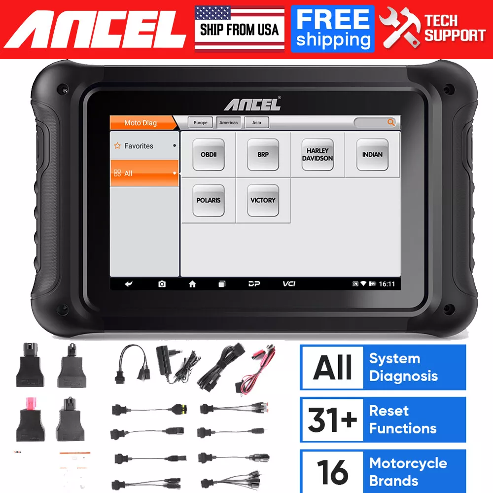 iCarsoft CR Max + Free Screen Protector - Professional Multibrand  Automotive Diagnostic Scanner - Read/Erase Faults Codes - Reset Oil Service  - Coding