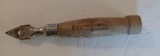 Vintage Can/Bottle Opener w/Wood Handle - SAYCO Flora, Indiana USA/Kitchen Tool
