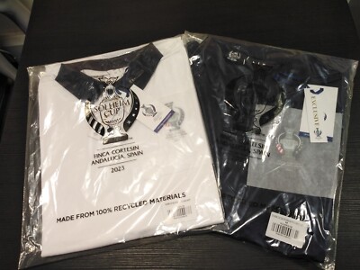 SOLHEIM CUP 2023 DAMEN POLO   WEISS X 1 UND MARINEBLAU X 1 SET SC23004 SC23006 GRÖSSE 8