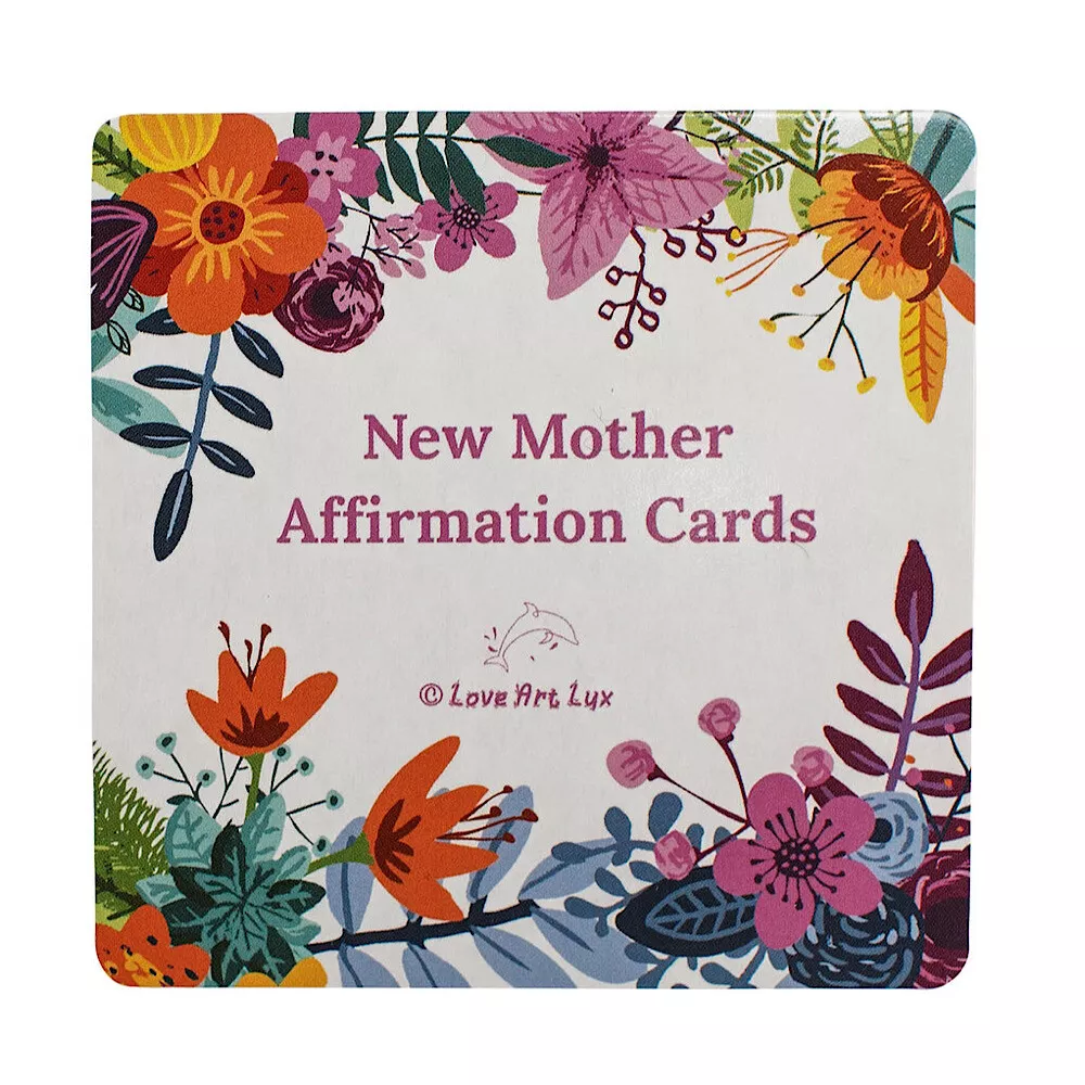 New Mother Affirmation Cards: Gift for Expecting Mothers, New Mama &  Motherhood