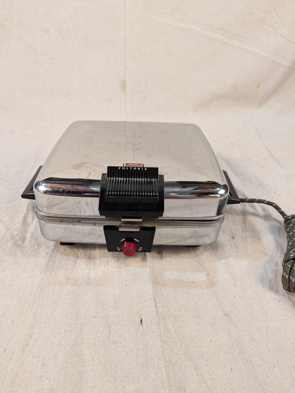 Vintage McGraw Electric Waffle Maker/Griddle, 