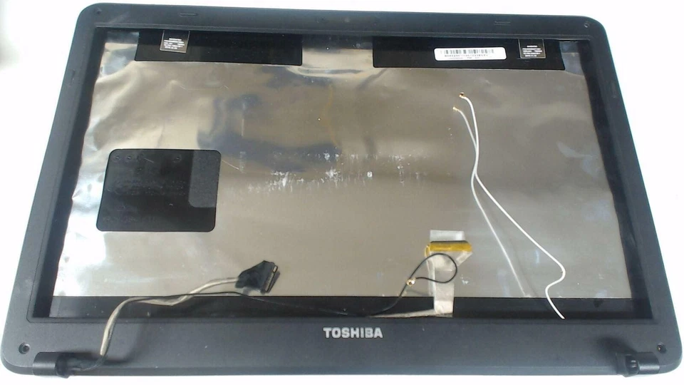OEM Toshiba Satellite C655-S5305 - Tapa de cubierta LCD con bisel y bisagras - V000220020 Foto 2 de 4