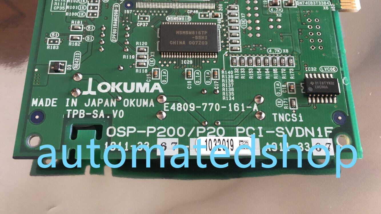 Okuma E4809-770-161-A PCI-SVDN1F Via DHL or FedEx