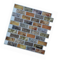 Art3d Peel & Stick Bathroom/kitchen Backsplash Tiles, 6 Piece Art3d Peel & Stick Bathroom/kitchen Backsplash Tiles, 6 Piece