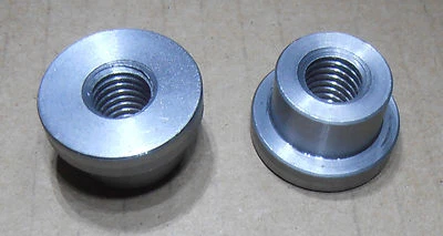 GFS 4 Pieces M8 x 1.25 WELD BUNGS THREADED 1018 Steel Low Profile.USA MADE