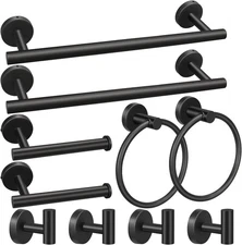 Bathroom Hardware Set, Including Hand Towel Bars,Toilet Paper Holders,Towel Ring