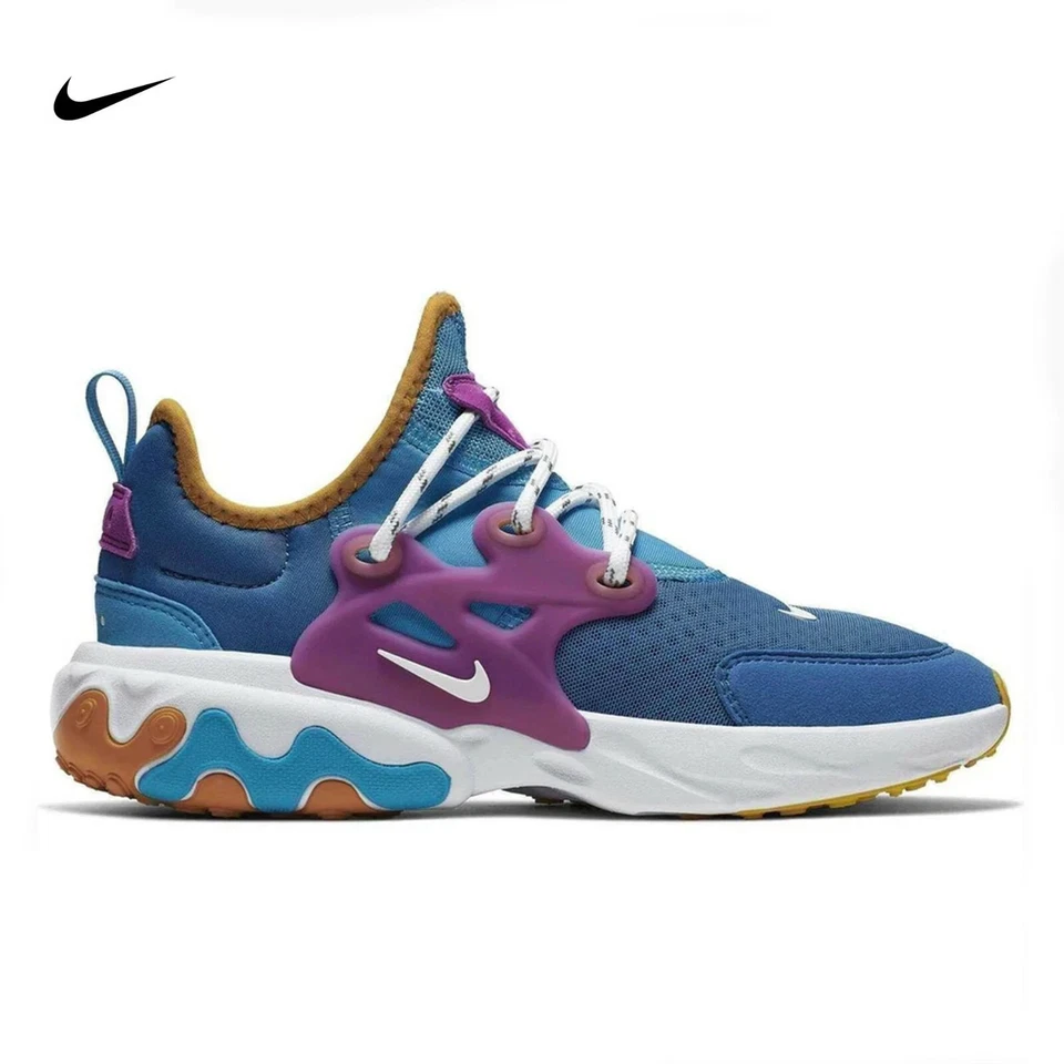 Nike React Presto GS Blueberry Waffle CK1752-400 Juvenil Foto 3 de 4