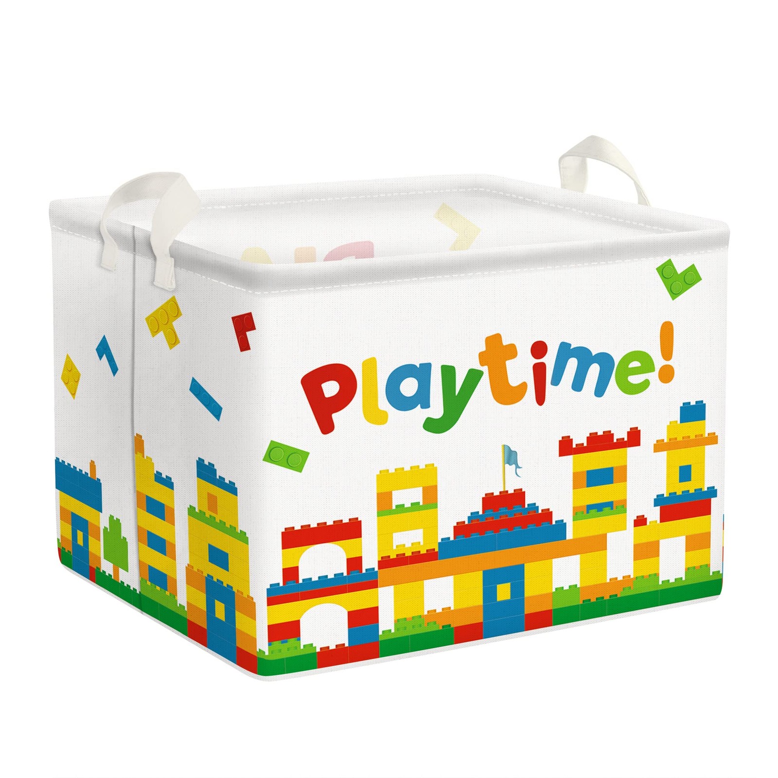Panier rangement bébé pour trier le linge sale dans une chambre de garçon