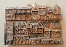 Bernard & Isobel Pearson - Clare Studio Pottery - "Lavenham" Signed Wall Plaque