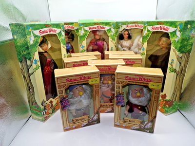 Vintage Bikin Snow White & The Seven Dwarfs Plus Wedding 1980's