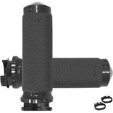 Avon Grips MT-MF-63A-ANO Memory Foam Grips - Black Anodized