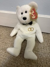 Ty Beanie Baby Mrs. The Bride Bear MINT Condition