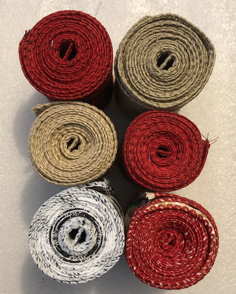 Cinta envolvente regalo Navidad Navidad 6 rollos S1D23 Foto 2 de 2