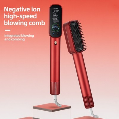 Hair Dryer Brush Hot Air Brush Hair Daily Care Blow Dryer Straightener Curler