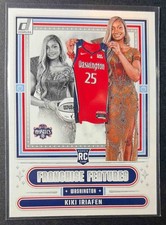 2025 Panini Donruss WNBA Kiki Iriafen Franchise Features #18 RC Mystics
