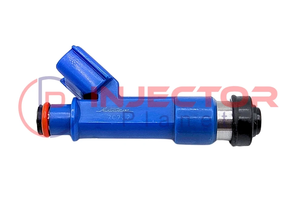 Juego de 4 inyectores de combustible Aisin 2013 Toyota Yaris 1,5 L 23250-21040 originales OEM Foto 3 de 4