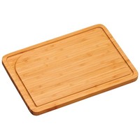 Schneidebrett Aus Bambus, Rechteckig, Mit Saftrille, 40 X 30 Cm, Kesper
