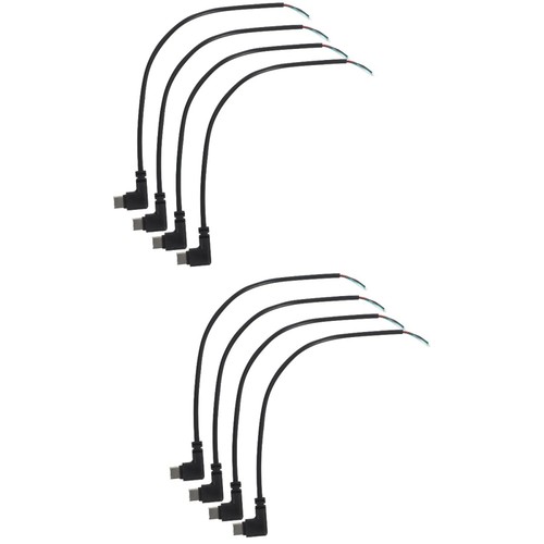 2 Count USB Data Cable Crafting Type-c Unbreakable Right Angle Extension - 第 7/12 張圖片