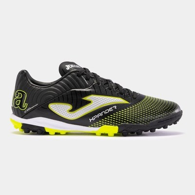 Joma Xpander 2301 Black Lemon Fluor Turf Soccer Shoes AG Artificial Grass