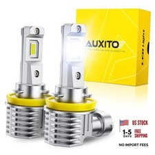 H11 H16 H8 LED Fog Light Bulbs 6500K 1200% Brightness H11/H8/H9/H16 White