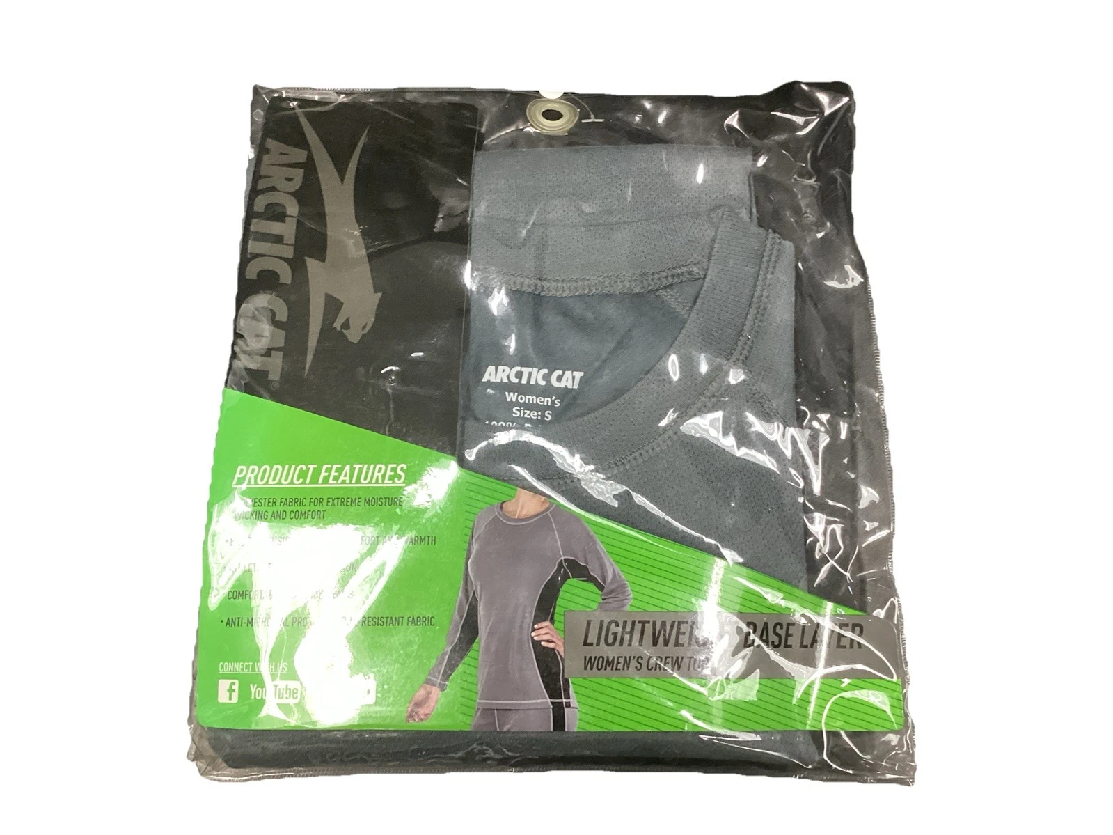 Arctic Cat Lightweight Base Layer Women’s Crew Top