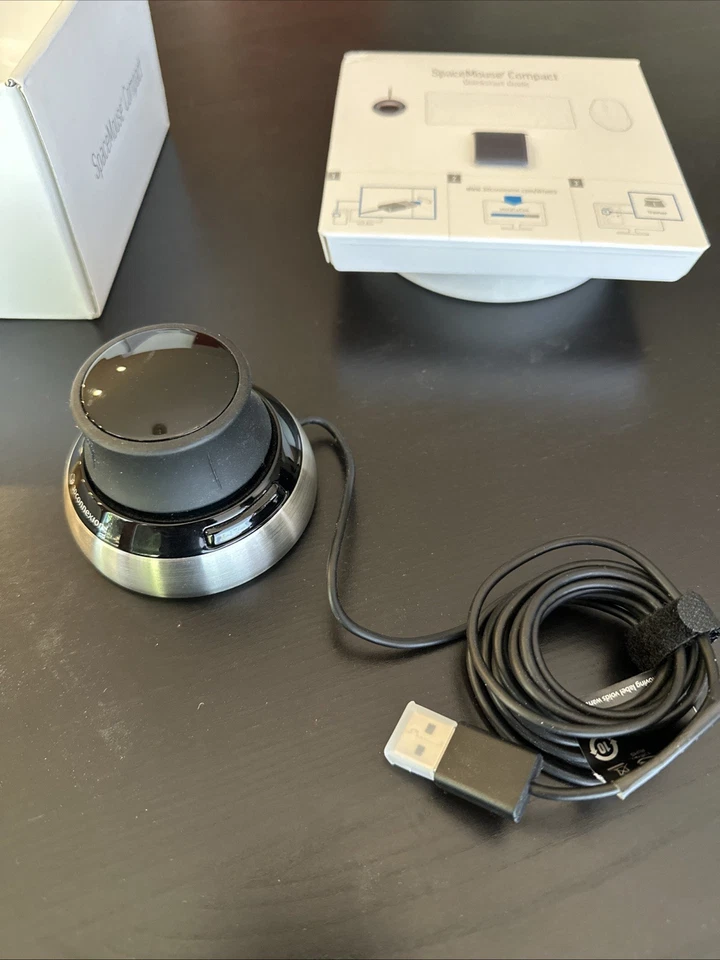 3Dconnexion SpaceMouse Compact Wired CAD Mouse (3DX-700059) - Image 3 of 4