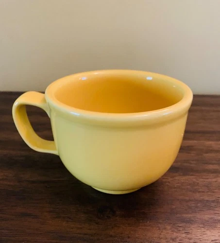 Fiesta by Homer Laughlin Sunflower Yellow Jumbo Coffee Mug Cup Soup Bowl  18 oz.