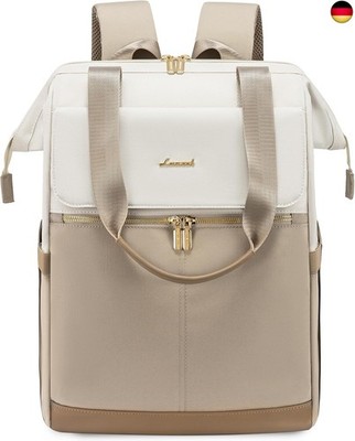 LOVEVOOK Rucksack Damen Groß, Laptop Rucksack mit Laptopfach 17 Zoll, 
