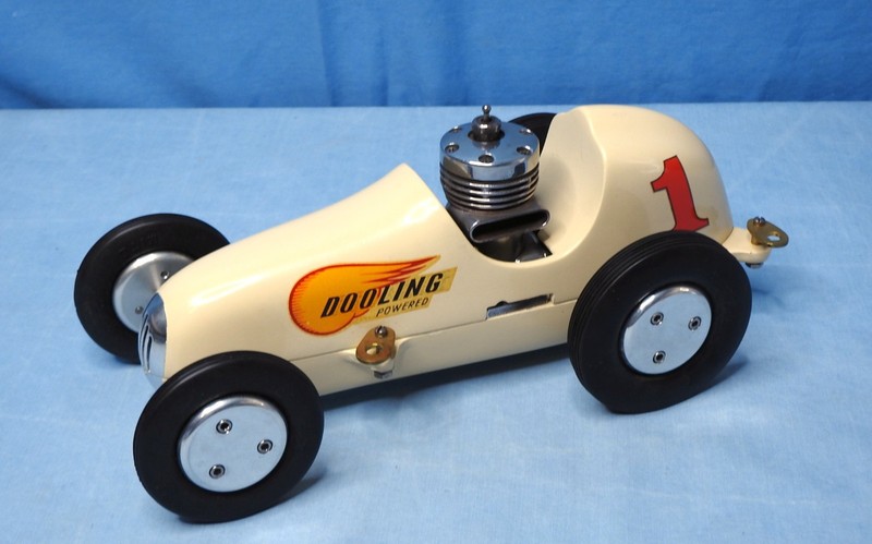 RARE! Vintage McCoy Mite .29 Restored DOOLING Powered Tether Car Robert Ames
