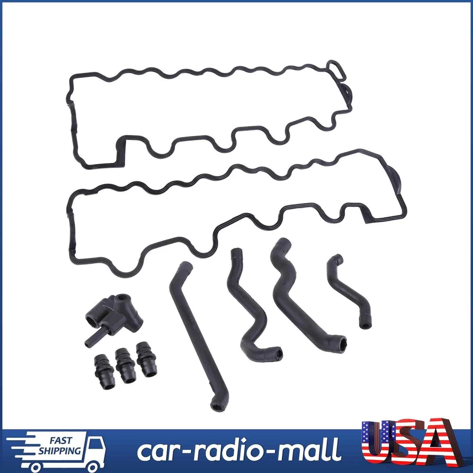 1120180282 120180482 Valve Cover Gasket Kit For Mercedes-Benz E430 1998-2002 - Image 4 of 4