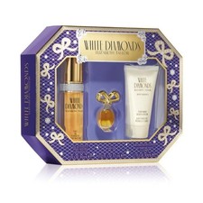 ELIZABETH TAYLOR White Diamonds 3 Piece Gift Set W/Eau Toilette, Parfum & Lotion