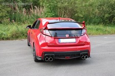FOX Duplex Racing-Komplettanlage Honda Civic 9 FK2 Type-R je 2x90mm eingerollt