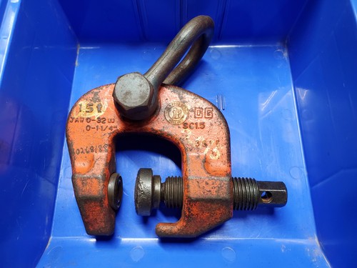 Crosby IP SC1.5 1-1/2 t Screw Clamp 0 to 1-1/4 in. IP Holland