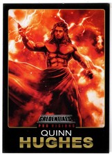 2024-25 Upper Deck Credentials Pro Visions QUINN HUGHES #9 Vancouver Canucks UD