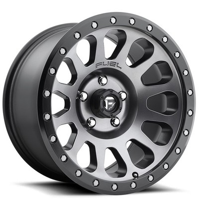 18x9 Fuel Wheels D601 Vector Grey Off-Road Rims (4pcs) A1