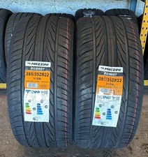 2 X 285 35 ZR22 106W XL MAZZINI EC0607 285/35/22 - NEW TYRES  2853522 WET GRIP B